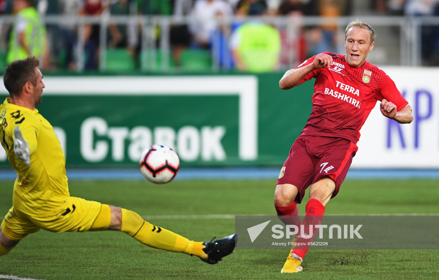 Football. Europa League. Ufa vs. Rangers