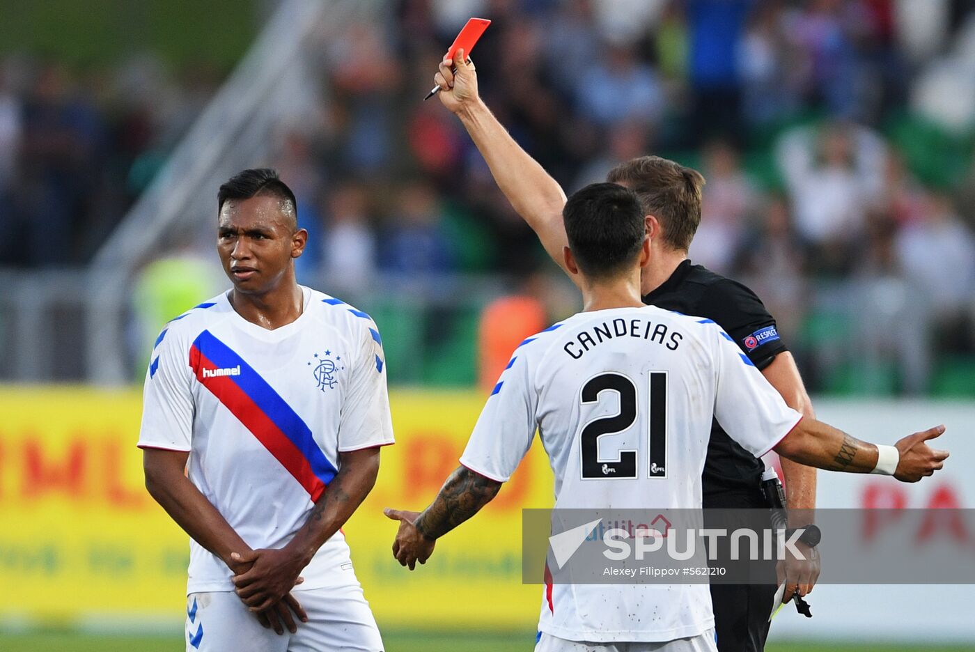 Football. Europa League. Ufa vs. Rangers