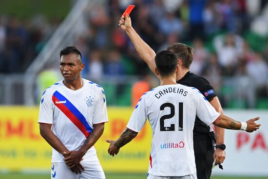 Football. Europa League. Ufa vs. Rangers