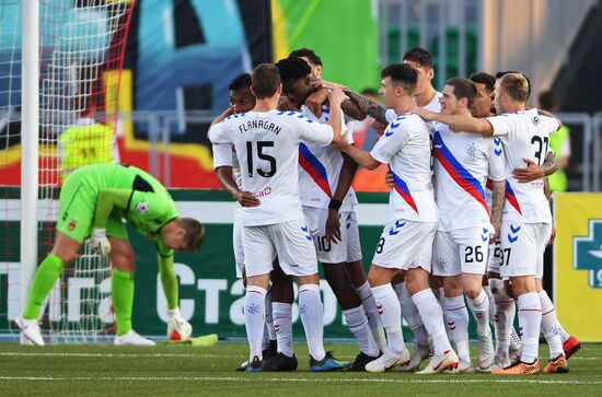 Football. Europa League. Ufa vs. Rangers