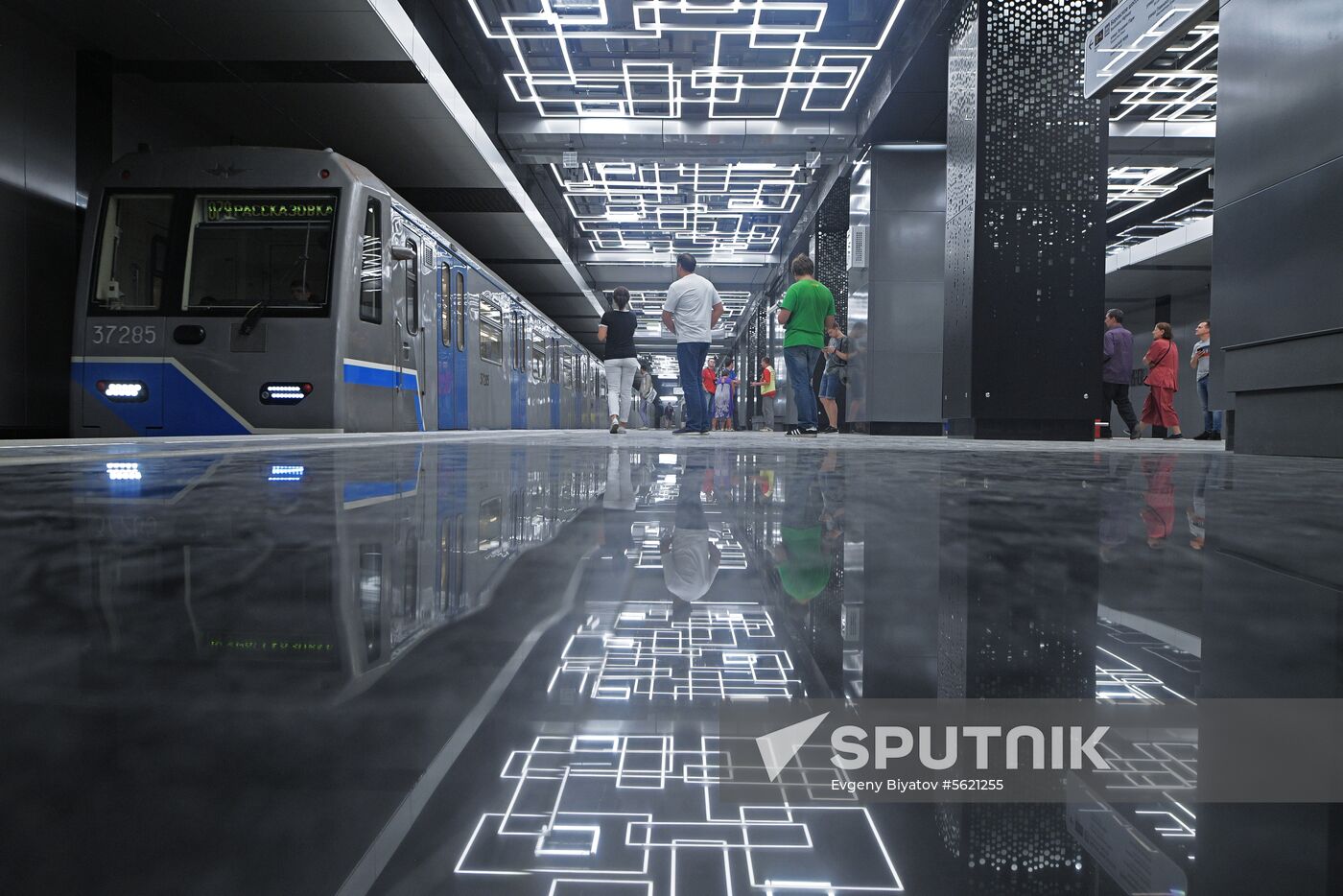 Moscow Mayor Sobyanin unveils new metro section