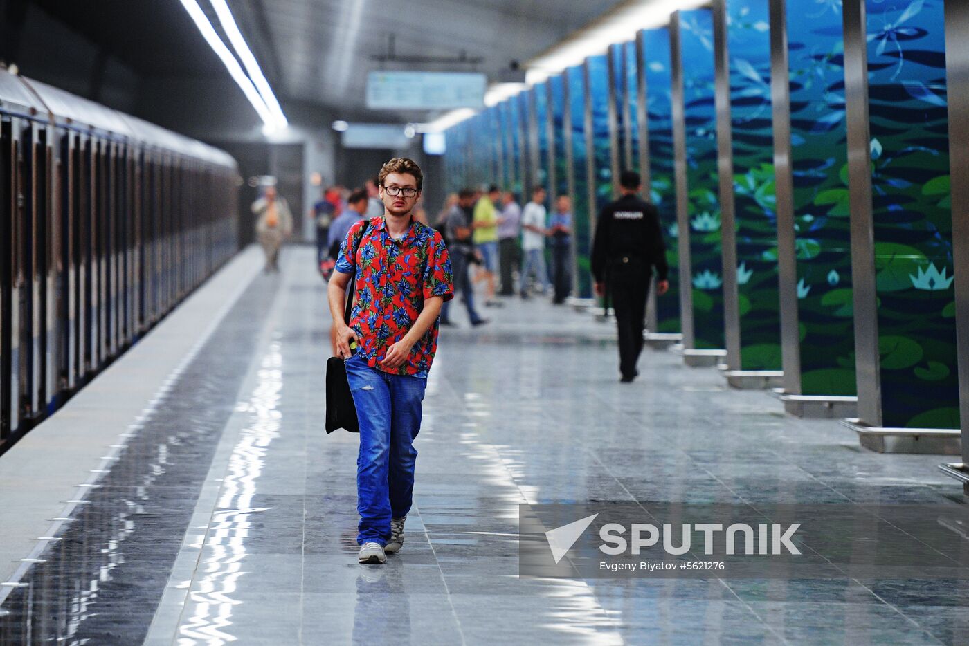 Moscow Mayor Sobyanin unveils new metro section