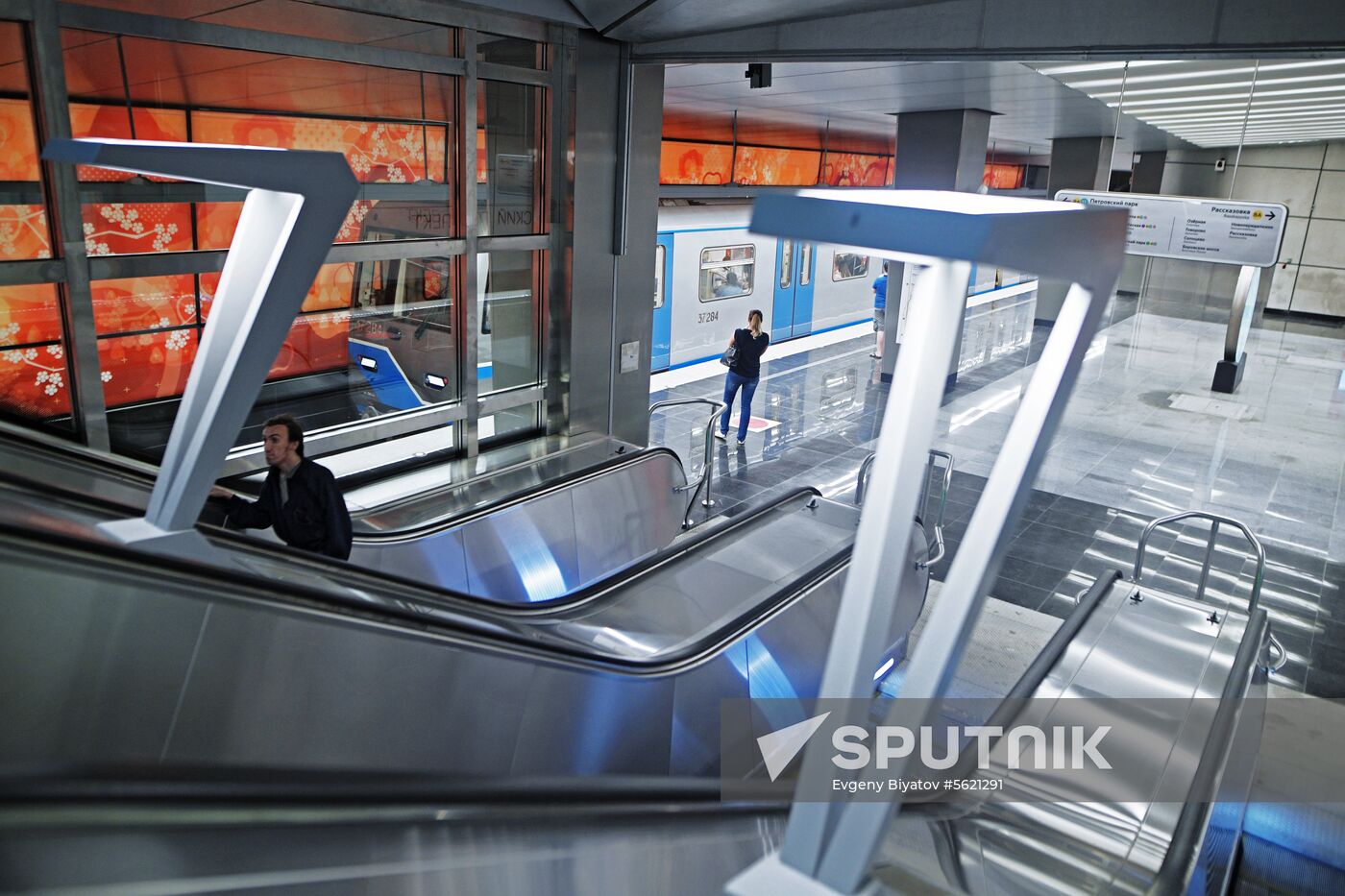 Moscow Mayor Sobyanin unveils new metro section