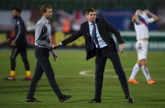 Football. Europa League. Ufa vs. Rangers