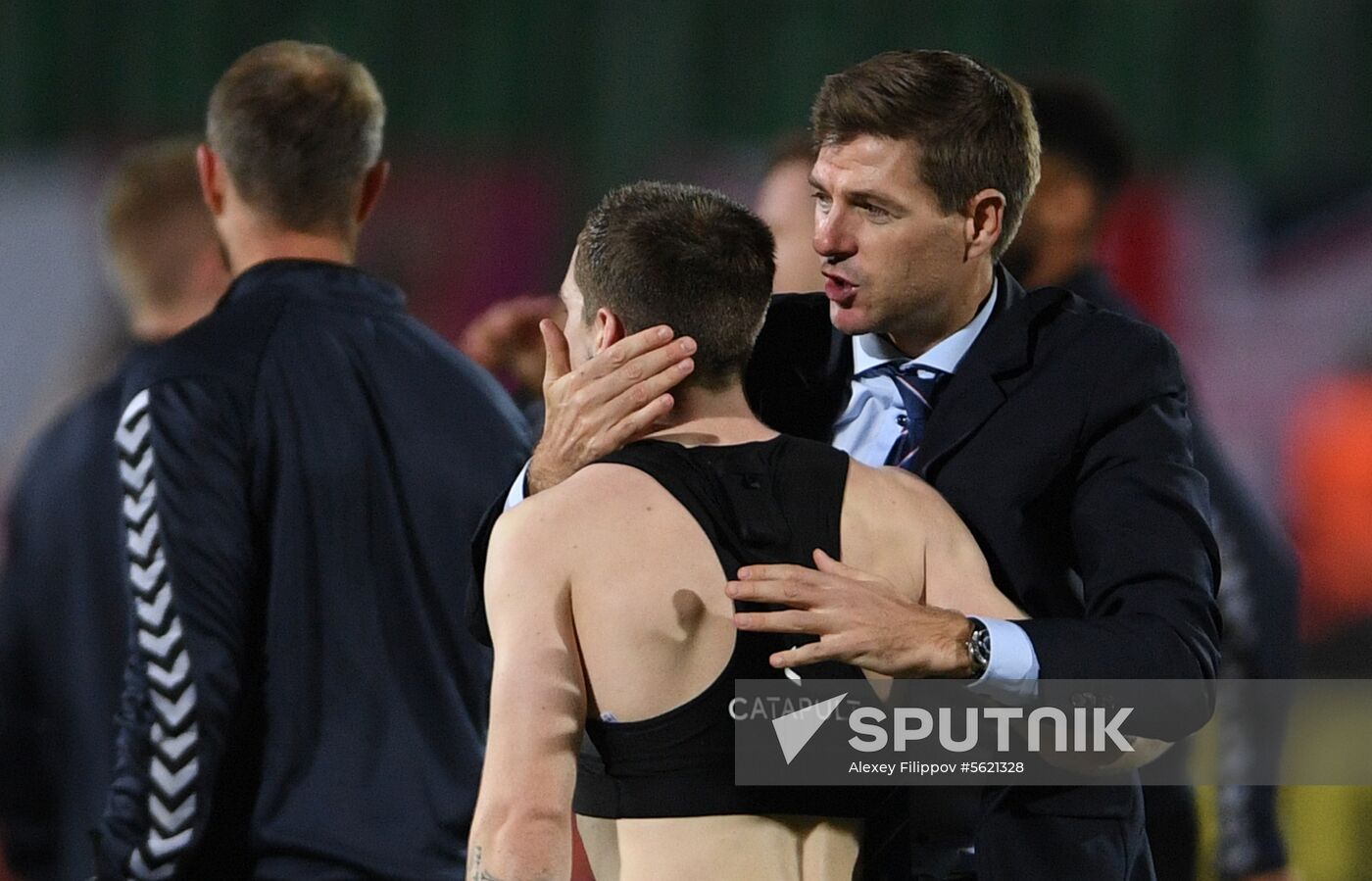 Football. Europa League. Ufa vs. Rangers