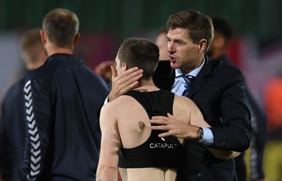 Football. Europa League. Ufa vs. Rangers