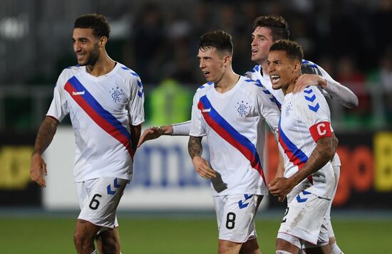 Football. Europa League. Ufa vs. Rangers