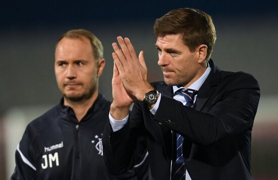 Football. Europa League. Ufa vs. Rangers