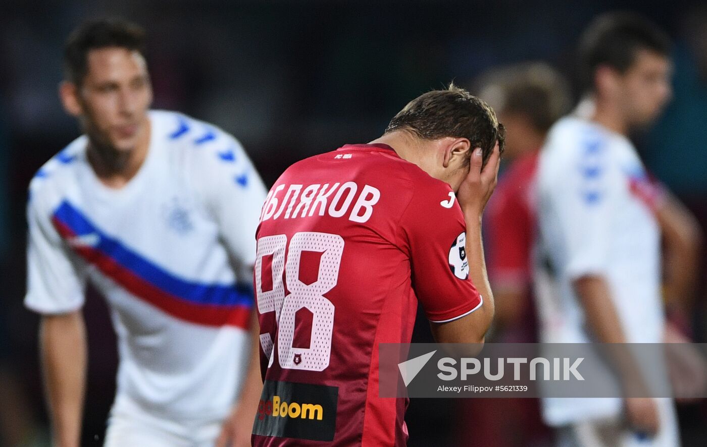 Football. Europa League. Ufa vs. Rangers