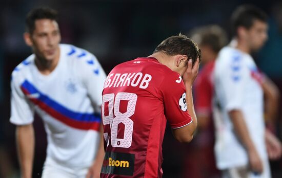 Football. Europa League. Ufa vs. Rangers