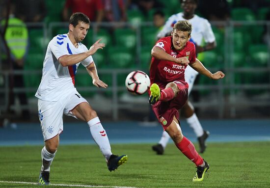Football. Europa League. Ufa vs. Rangers