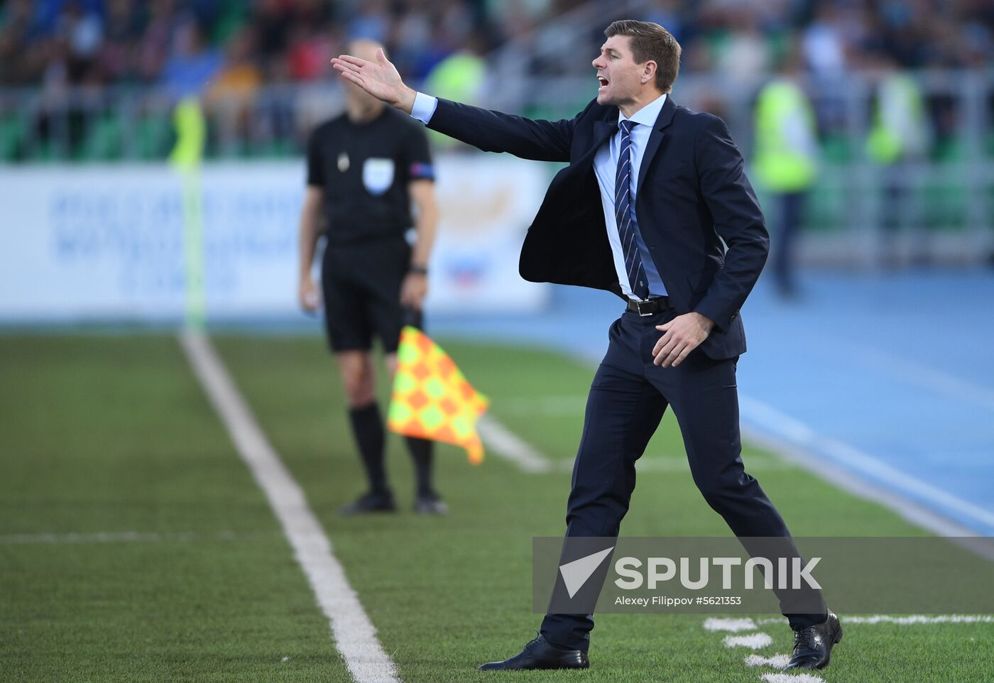Football. Europa League. Ufa vs. Rangers