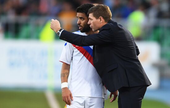 Football. Europa League. Ufa vs. Rangers