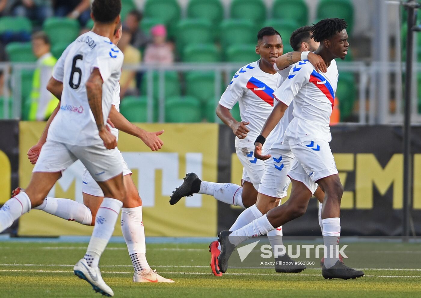 Football. Europa League. Ufa vs. Rangers