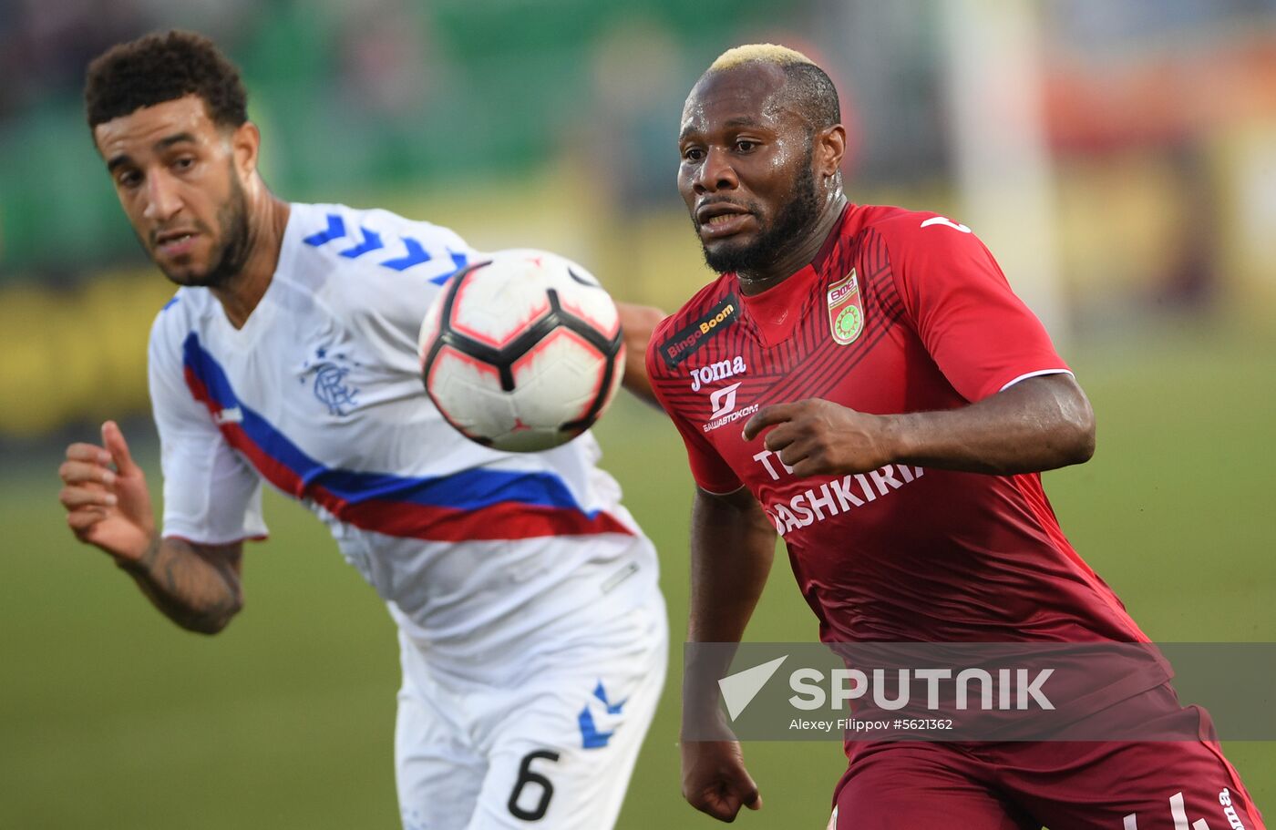 Football. Europa League. Ufa vs. Rangers
