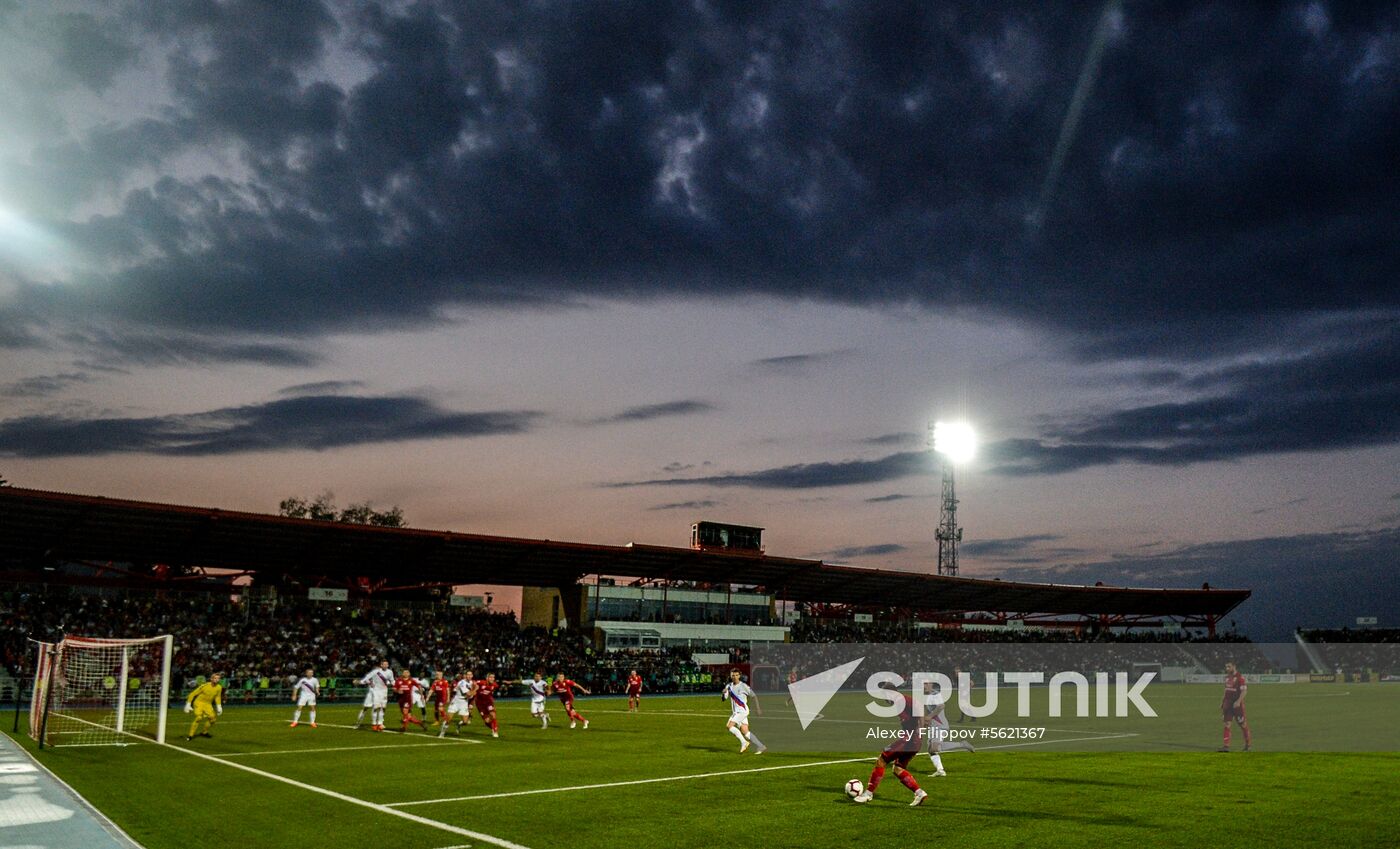 Football. Europa League. Ufa vs. Rangers