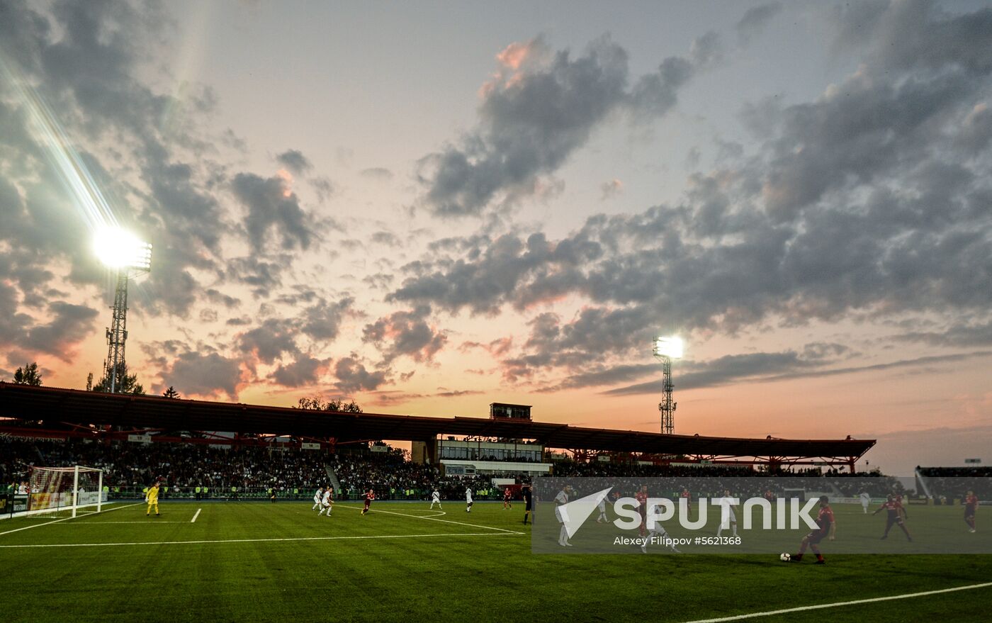 Football. Europa League. Ufa vs. Rangers