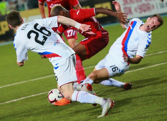 Football. Europa League. Ufa vs. Rangers