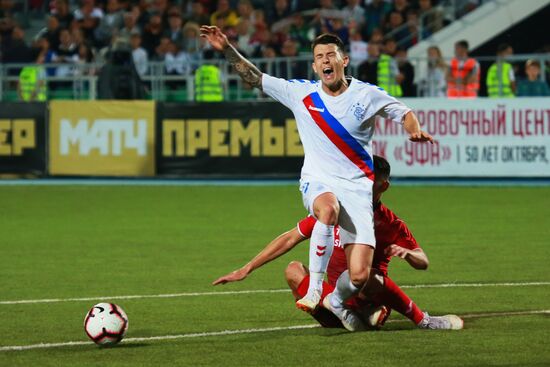 Football. Europa League. Ufa vs. Rangers