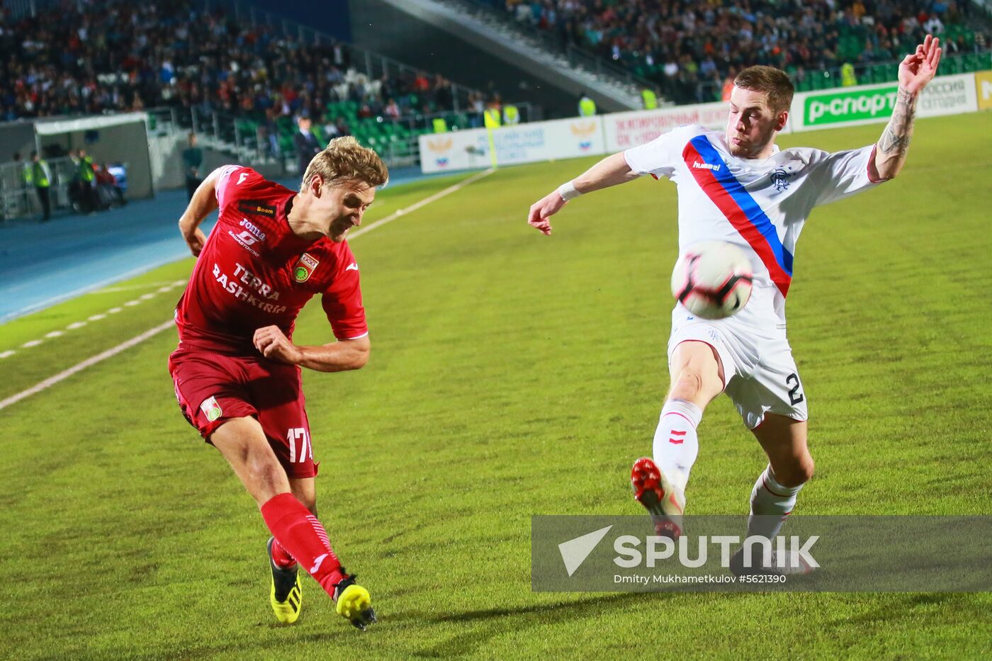 Football. Europa League. Ufa vs. Rangers