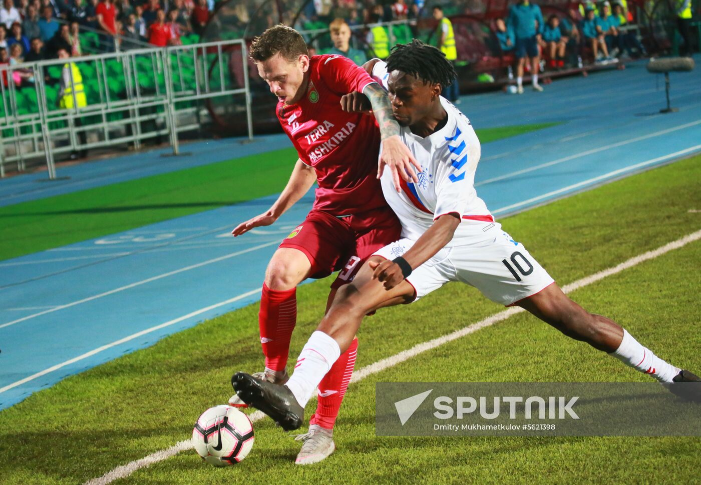 Football. Europa League. Ufa vs. Rangers