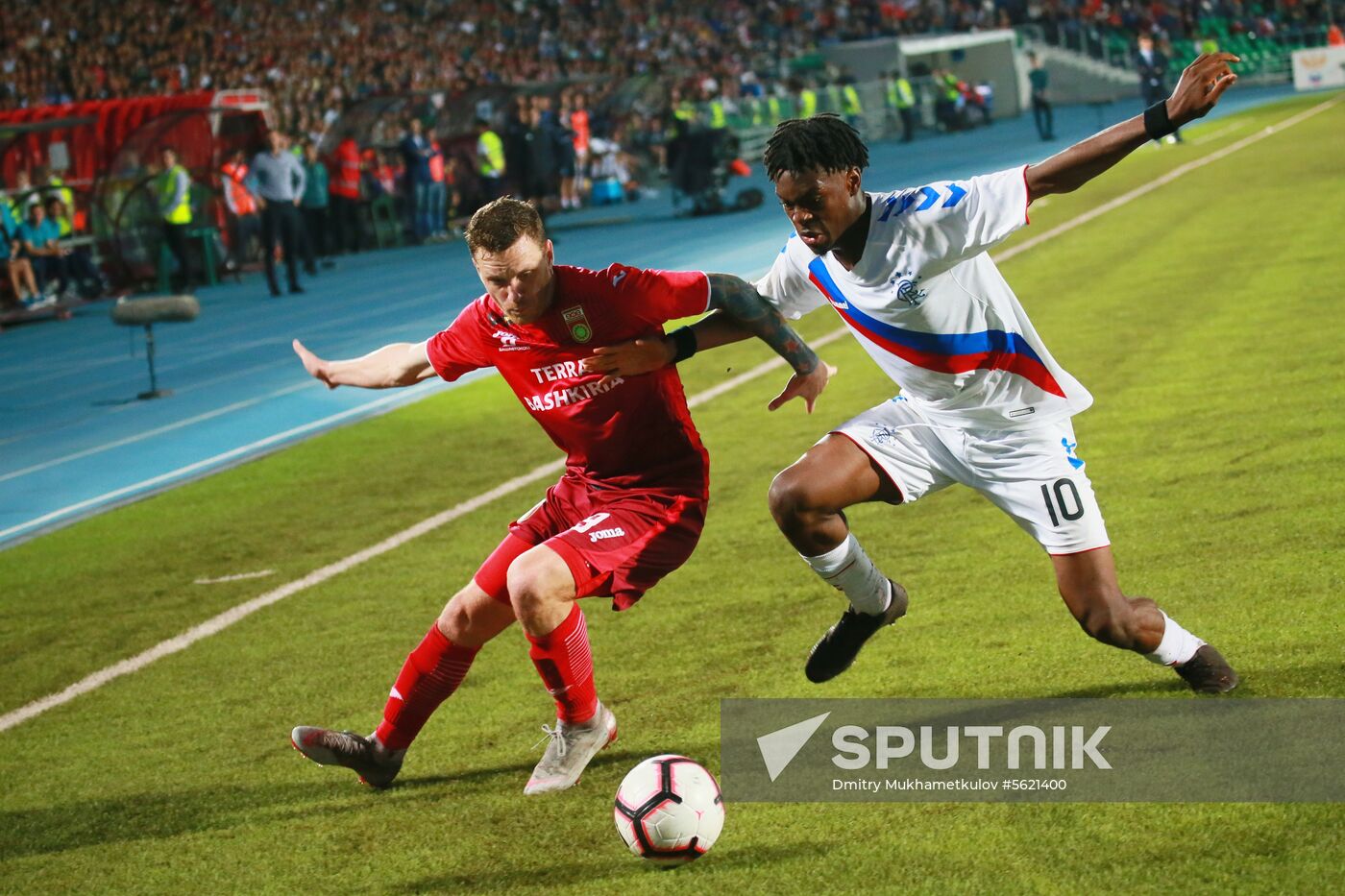 Football. Europa League. Ufa vs. Rangers