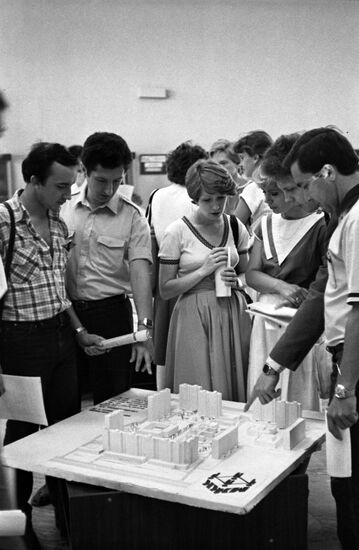 Residential complexes for young people in the USSR