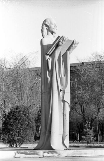 Monument to composer Armet Tirganyan