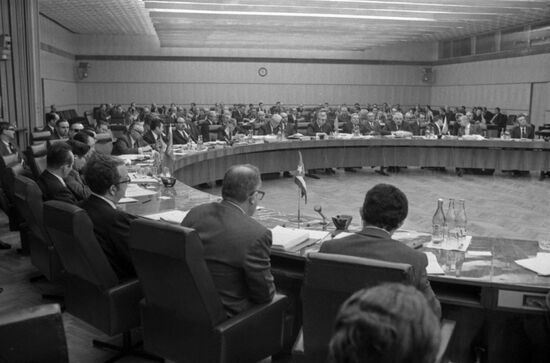 Meeting of Comecon Executive Committee