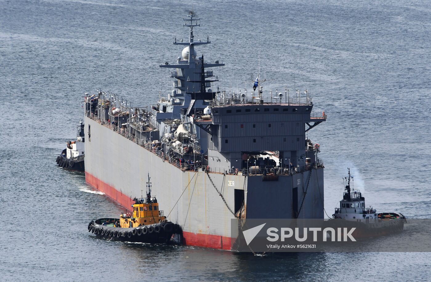 Gromky corvette arrives in Vladivostok