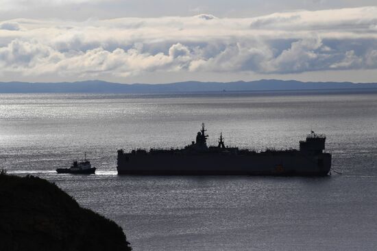 Gromky corvette arrives in Vladivostok