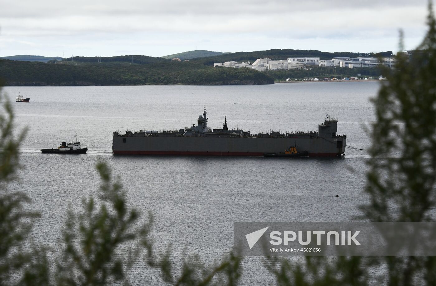 Gromky corvette arrives in Vladivostok