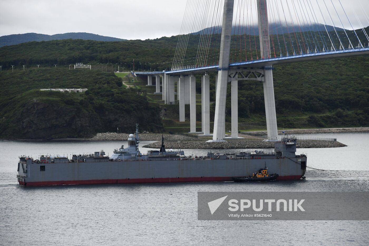 Gromky corvette arrives in Vladivostok