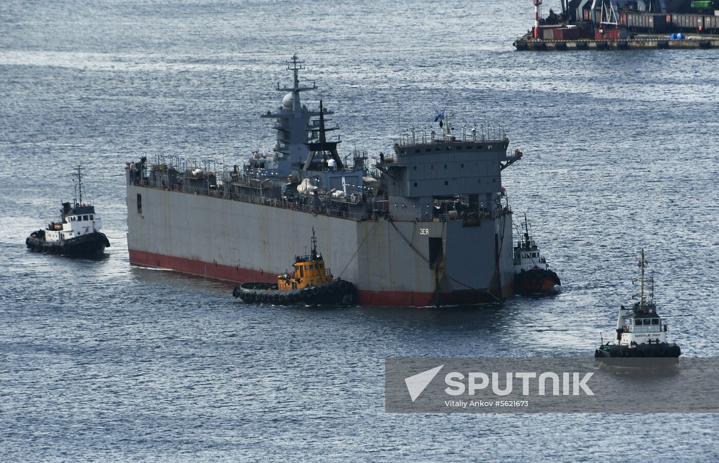 Gromky corvette arrives in Vladivostok