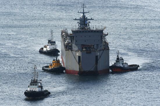 Gromky corvette arrives in Vladivostok