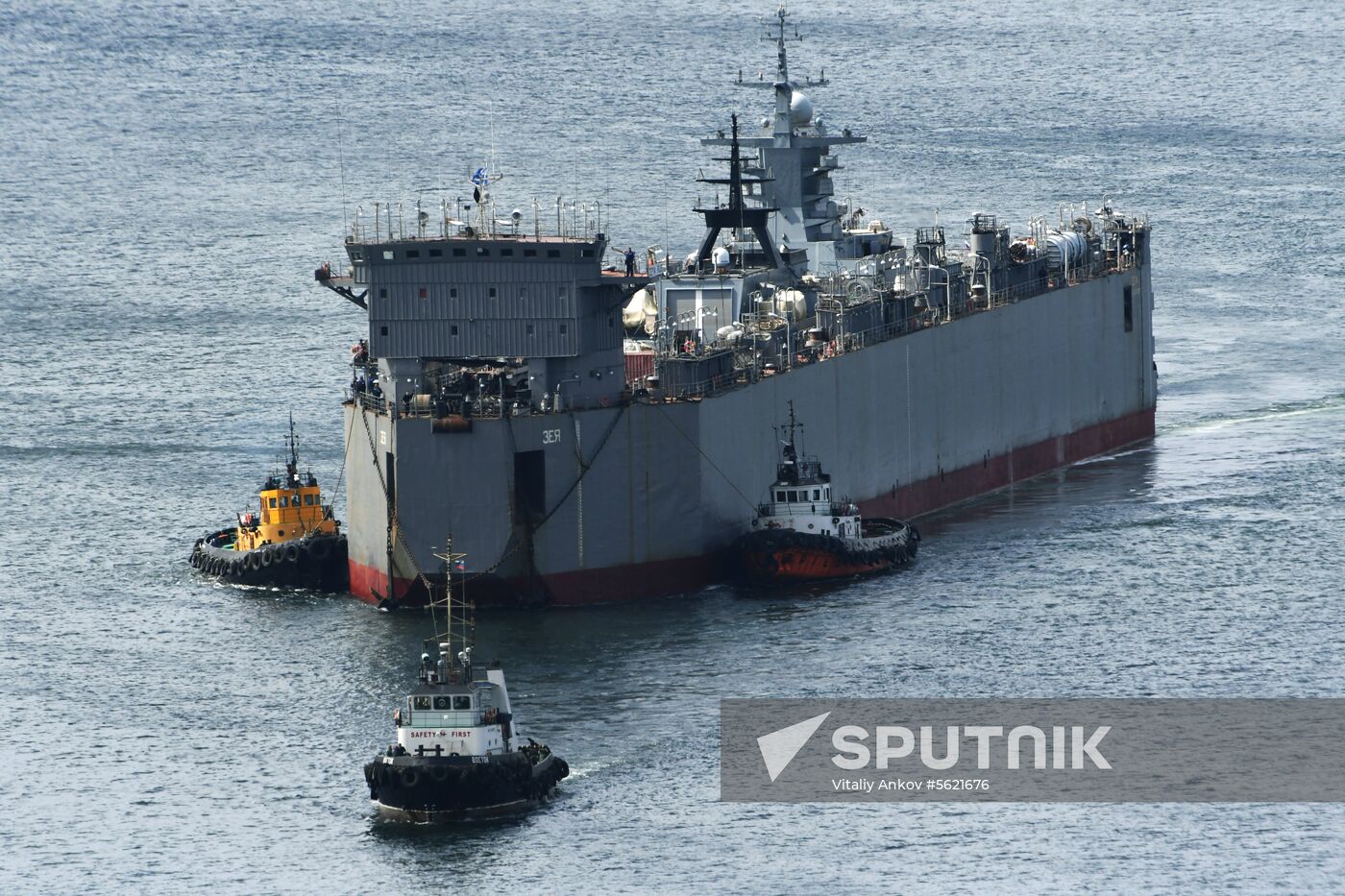 Gromky corvette arrives in Vladivostok