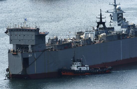 Gromky corvette arrives in Vladivostok
