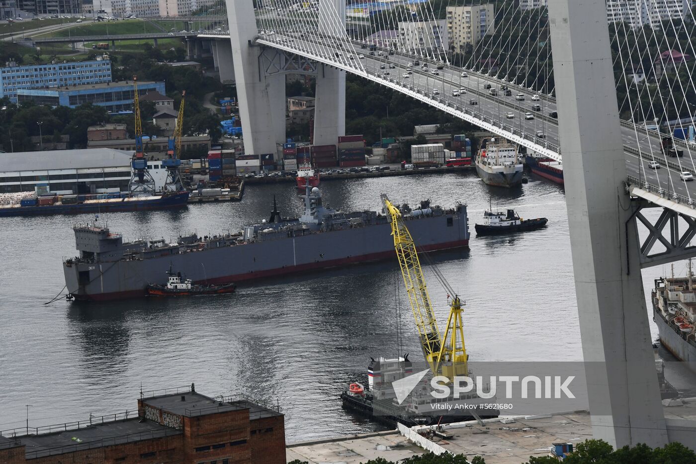 Gromky corvette arrives in Vladivostok