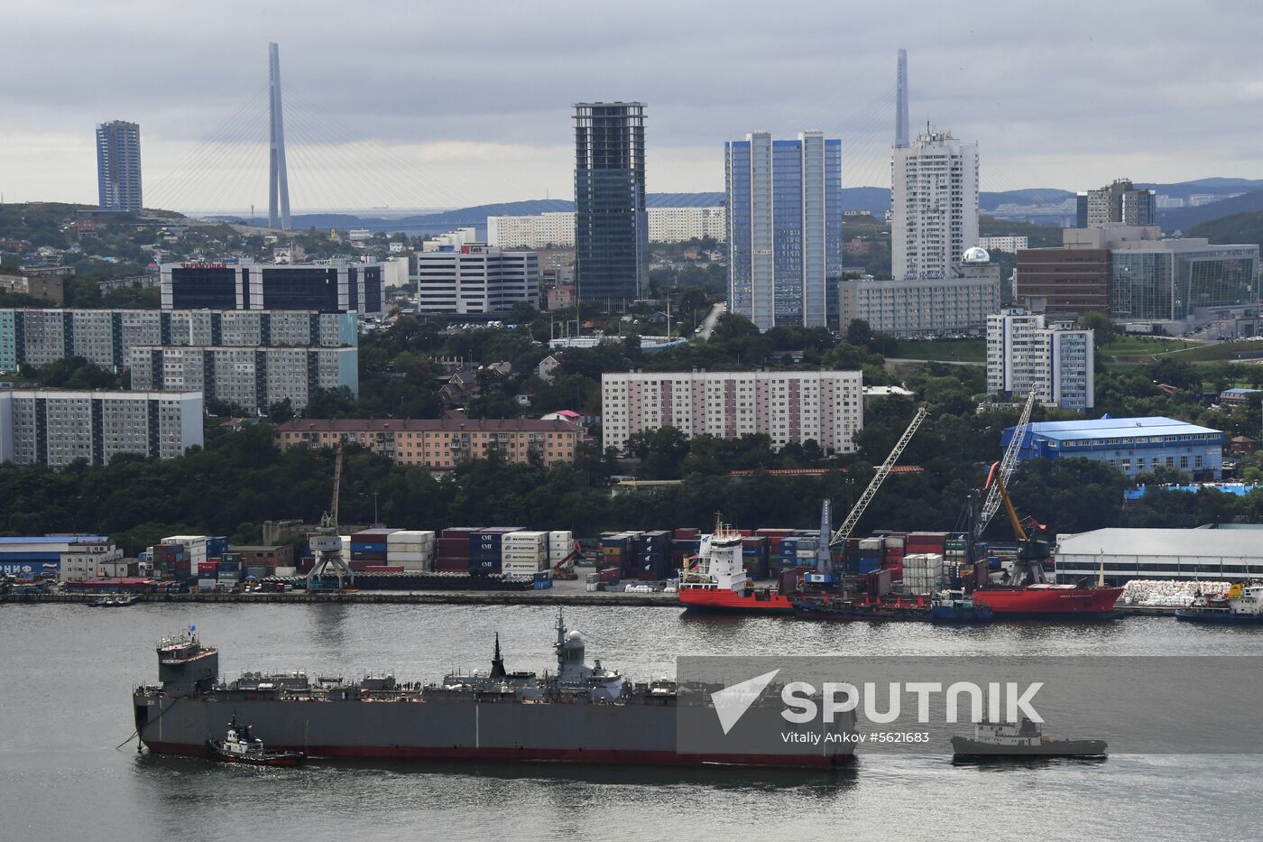 Gromky corvette arrives in Vladivostok