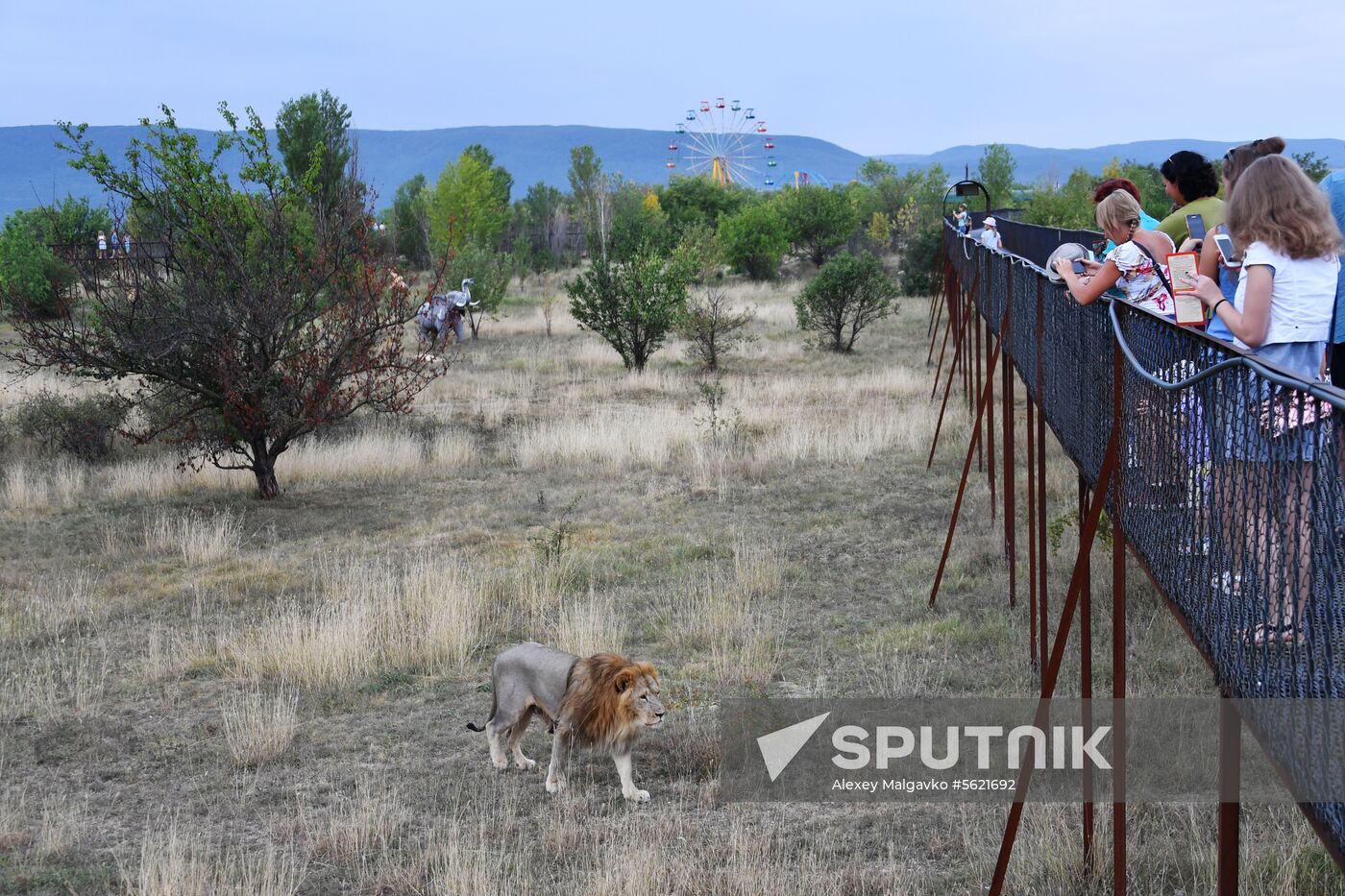 Taigan Safari Park in Crimea