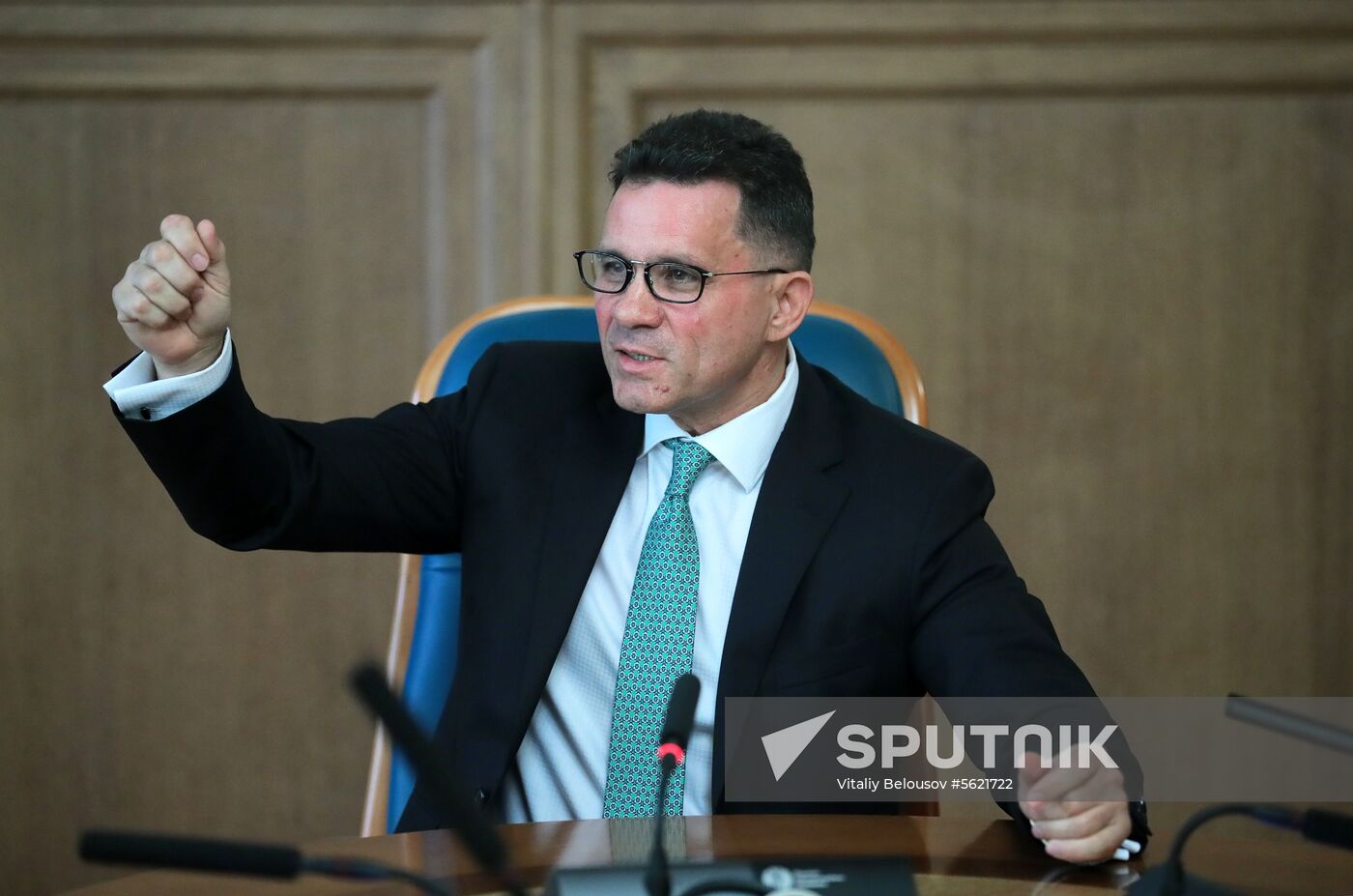Introduction of new director of Russian State Library