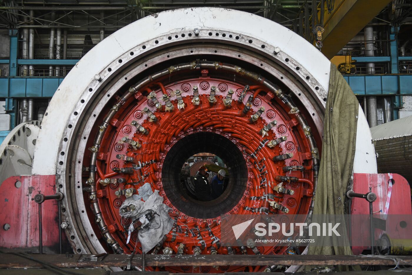 TPP-5 power plant in Novosibirsk