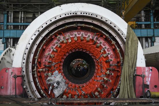 TPP-5 power plant in Novosibirsk