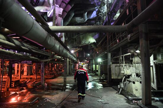 TPP-5 power plant in Novosibirsk