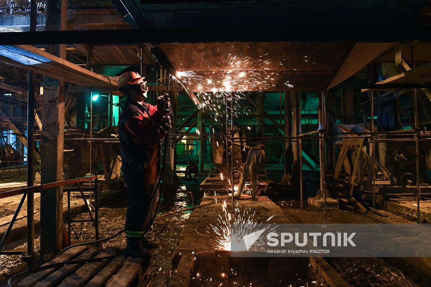 TPP-5 power plant in Novosibirsk