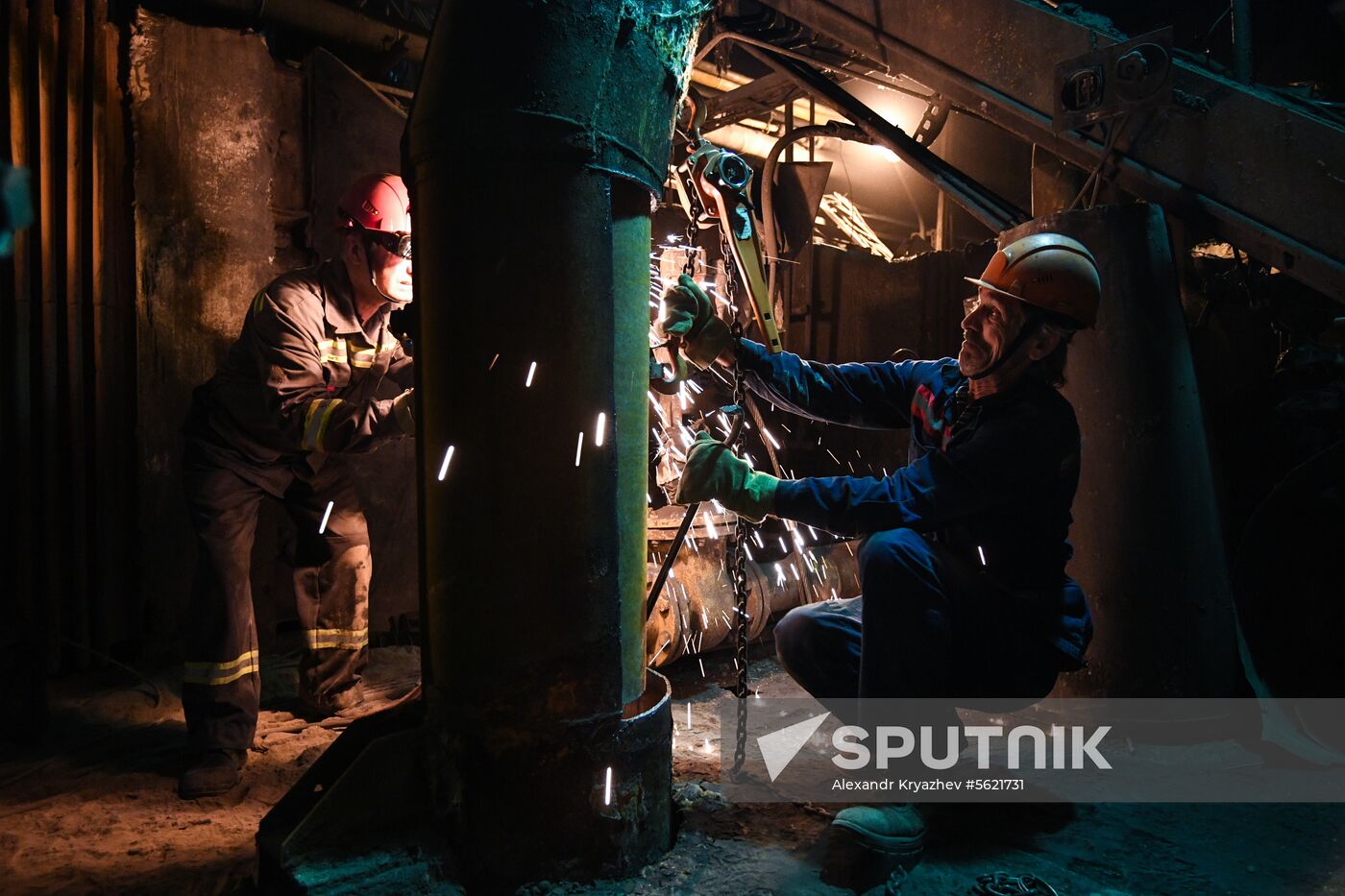 TPP-5 power plant in Novosibirsk