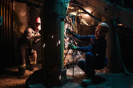 TPP-5 power plant in Novosibirsk