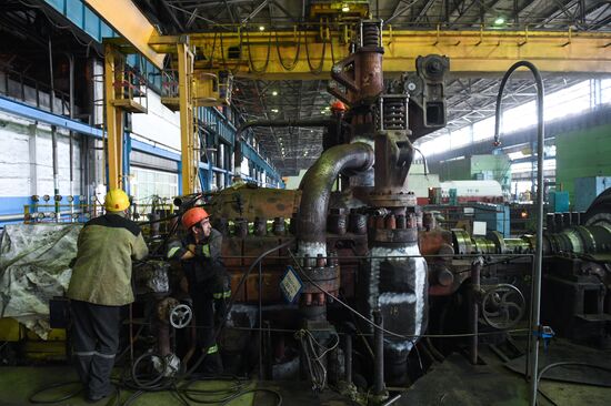 TPP-5 power plant in Novosibirsk