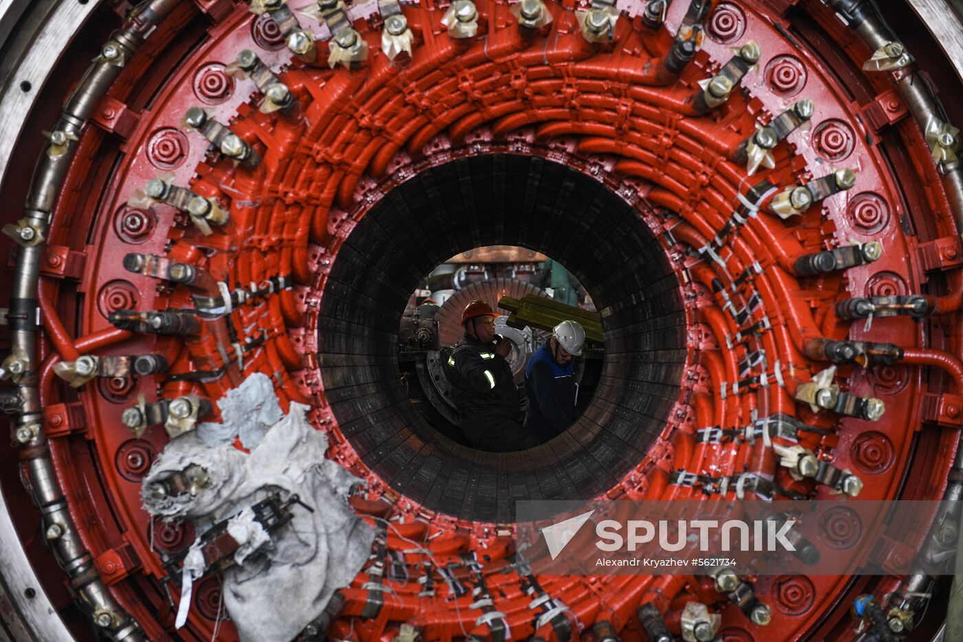 TPP-5 power plant in Novosibirsk