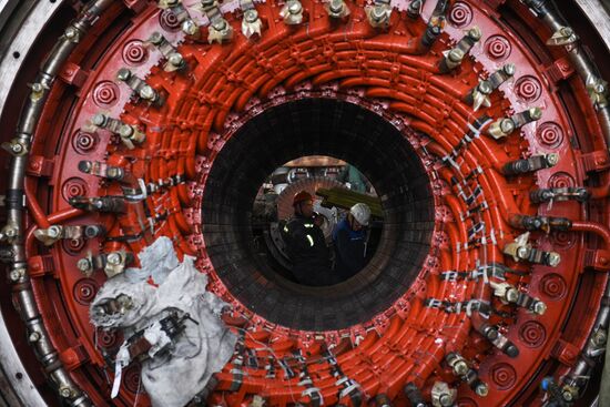 TPP-5 power plant in Novosibirsk